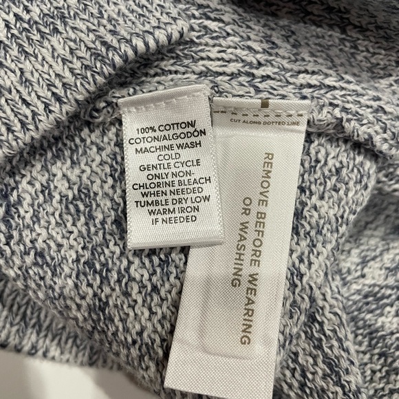 Lou & Grey Marled oversized knit pullover sweater XS - Picture 7 of 8